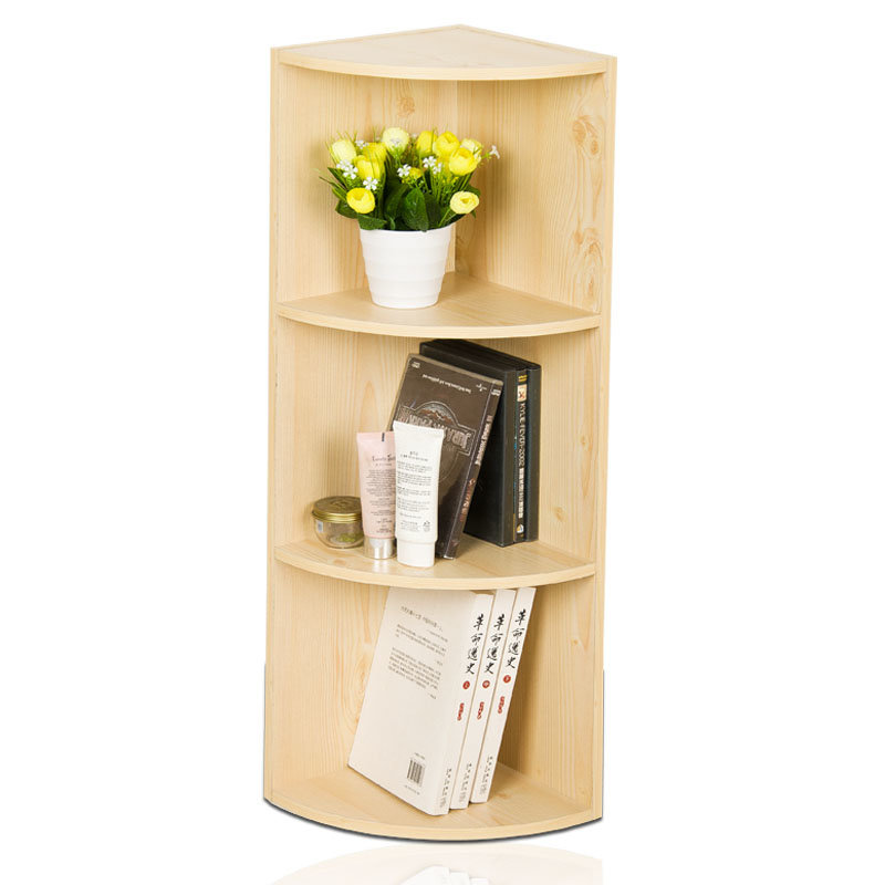 慧乐家鲁比克三层转角组合柜 边柜储物柜客厅储物角柜三角柜11088(白