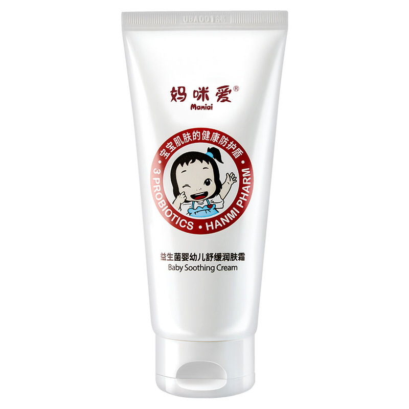 妈咪爱益生菌婴幼儿舒缓润肤霜乐娱购85ml增强肌肤防护力舒缓倍润