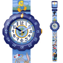 斯沃琪(Swatch)手表 飞菲童表系列 石英儿童手表 兔八哥的乐趣ZFLSP008