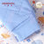 小米米minimoto男女童绗缝夹棉对襟按扣上衣宝宝外套保暖(粉蓝色 73cm（6-12月）)第5张高清大图