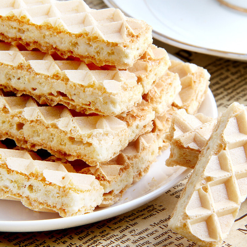 tango威化饼干牛奶味夹心160g国美超市甄选