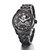 飞亚达(FIYTA)手表同款手表极限车元素自动机械男表 送牛皮表带 激光刻字(黑色GA8460.BBB 钢带)第2张高清大图