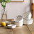 松发瓷器 手绘风日式陶瓷面碗家用6英寸泡面碗6英寸方面碗 蒲公英 环保材质第4张高清大图