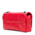 YSL圣罗兰女士红色小羊皮单肩包斜挎包 8001红色 时尚百搭第4张高清大图