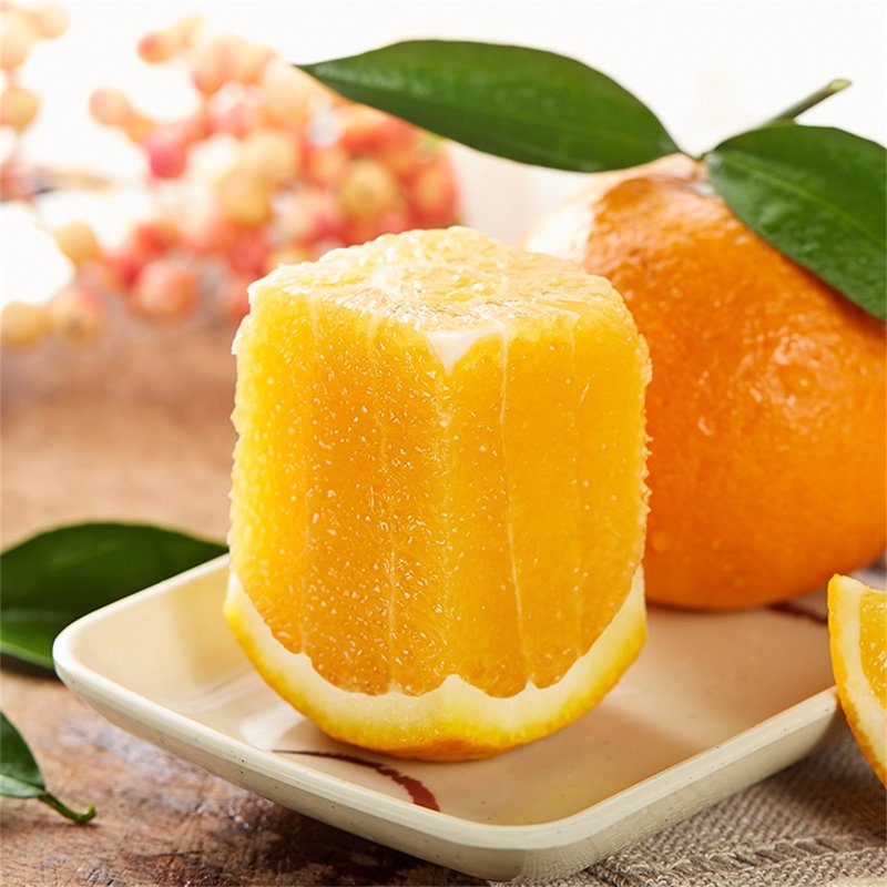 誉福园重庆奉节脐橙5斤小果6065mm酸甜多汁肉嫩爽口