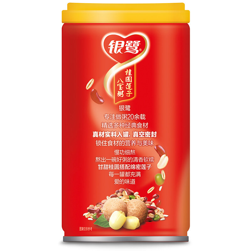 银鹭八宝粥桂圆莲子八宝粥360g64国美超市甄选
