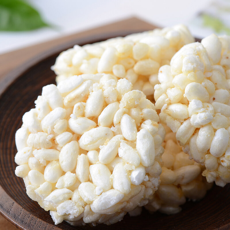 米老头青稞米饼花生味400g国美超市甄选