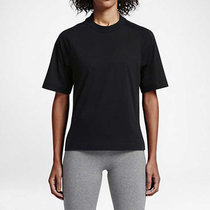 Nike 耐克 女装 休闲 短袖针织衫 运动生活 804036-010(804036-010 1XL)