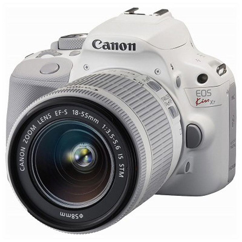 佳能(canon)eos kiss x7【双变焦镜头套装2】(白色/数码单反)