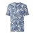 超市-服饰Versace男士蓝白色印花圆领短袖T恤 A76113-1173-A74P(蓝色 XS)第5张高清大图