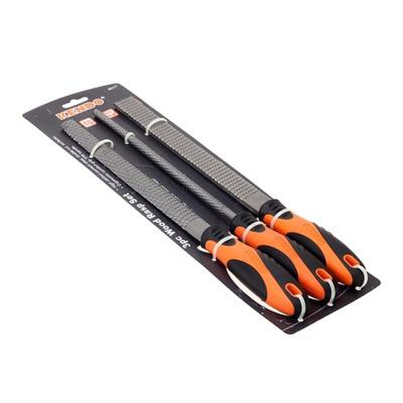 微酷kendo 3件套8寸木锉 五金工具 专业工具 家用