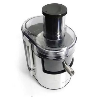 松下（Panasonic）MJ-DJ01SSQ料理机 大口径加料口 高出汁率不锈钢刀具果汁机 料理机 榨汁机