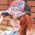 韩版时尚百搭男女款嘻哈帽户外鸭舌帽休闲棒球帽网帽(粉色)第3张高清大图