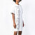 KENZO女士米白色纯棉字母印花短袖半袖连衣裙2RO868985-01S码米白色 时尚百搭第5张高清大图