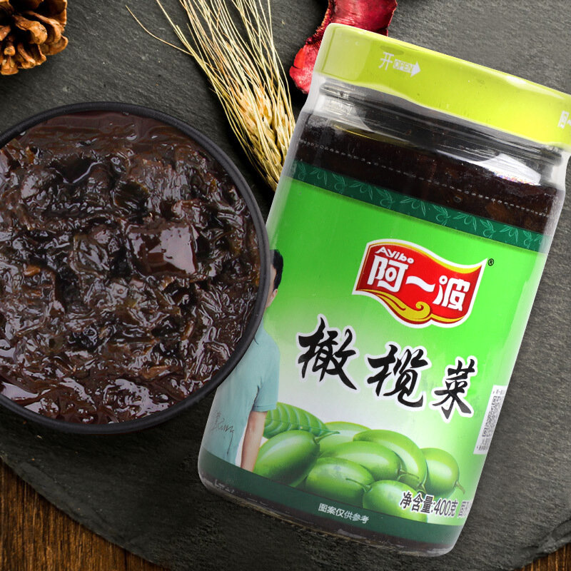 阿一波橄榄菜酱腌菜开胃下饭菜400g国美超市甄选