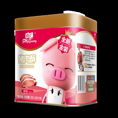 方广 营养儿童肉酥 零食肉松(钙铁锌猪肉酥100g)