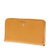 PRADA(普拉达) 橘黄色皮质长款拉链钱夹第2张高清大图