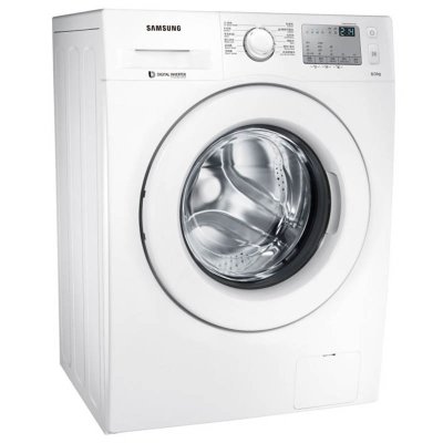 三星(SAMSUNG)WW80J4233KW/SC(XQG80-80J4233KW) 8公斤 家用静音智能变频滚筒（白色）三星洗衣机