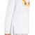FENDI女士白色织物运动衫 FAF058-A2A4-F0ZNM40白色 时尚百搭第3张高清大图