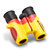 宝视德双筒望远镜6x21儿童玩具 成像清晰便携袖珍 高清高倍 红黄色89-20101 国美超市甄选第2张高清大图
