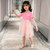 女童夏装连衣裙2021新款超洋气网红童装儿童裙子夏季小女孩公主裙(粉色 120cm)第3张高清大图