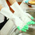 多色可选橡胶手套防水洗衣洗碗乳胶手套橡胶家务清洁手套薄清洁塑胶皮pvc手套（新疆西藏青海不发货）(粉色 L码)第5张高清大图