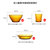 DURALEX多莱斯 法国进口 钢化玻璃六人餐具16件套(琥珀色)第5张高清大图