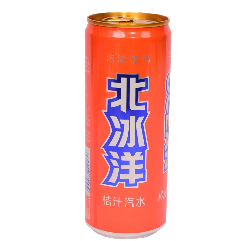 北冰洋桔汁味汽水330ml6童年的味道