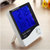 雨花泽（Yuhuaze）温湿度计 商务型夜光温湿度计HTC-8蓝色夜光电子屏幕日期显示第3张高清大图
