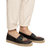 Gucci男士黑色皮革平底鞋 599532-A9L00-10009.5黑 时尚百搭第4张高清大图