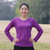 跑步运动长袖T恤男女款吸汗透气打底衫(女款（收腰设计） XXL)第7张高清大图