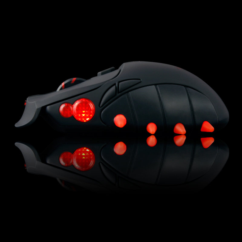 狼蛛 蜘蛛女皇英雄联盟专业游戏鼠标笔记本光电电脑 有线lol外设