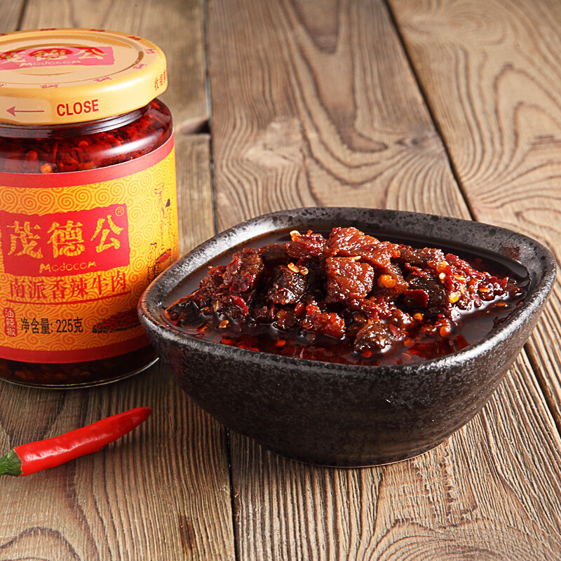茂德公香辣酱225g3国美甄选