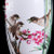 兆宏景德镇陶瓷器 钟新意大师全手绘粉彩花瓶 哺食高端工艺品摆件第5张高清大图