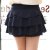 预售2013夏装新款新品 女装韩版层叠百搭短裤 裤裙K003(藏蓝色 S)第2张高清大图