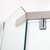 艾戈恋家卫浴 304不锈钢淋浴房 卫生间整体浴室玻璃隔断门2231(8mm厚玻璃 900*900mm)第3张高清大图