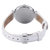 天梭/Tissot瑞士手表 弗拉明戈系列 石英皮带女士手表T094.210.16.011.00(银壳白面白带 皮带)第4张高清大图