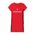 微胖妹妹mm大码女装连衣裙2021年夏装新款遮肚子显瘦宽松洋气裙子(红色 L)第4张高清大图