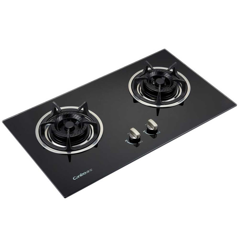 康宝（canbo）JZY-Q240-B90 液化气 燃气灶 钢化玻璃面板 大火力灶具
