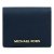 MICHAEL KORS 迈克·科尔斯 MK 女士皮质短款钱包钱夹32T4GTVF2L(深蓝色)第2张高清大图