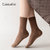 CaldiceKris（中国CK）CK-FSWZ003 袜子女堆堆袜日系秋冬款中筒袜(混色6双装/盒 均码)第2张高清大图