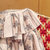 预售预计7.8发货 韩都衣舍2017韩版女装夏装新款宽松荷叶五分袖V领雪纺衫GD7369發(白色 S)第5张高清大图