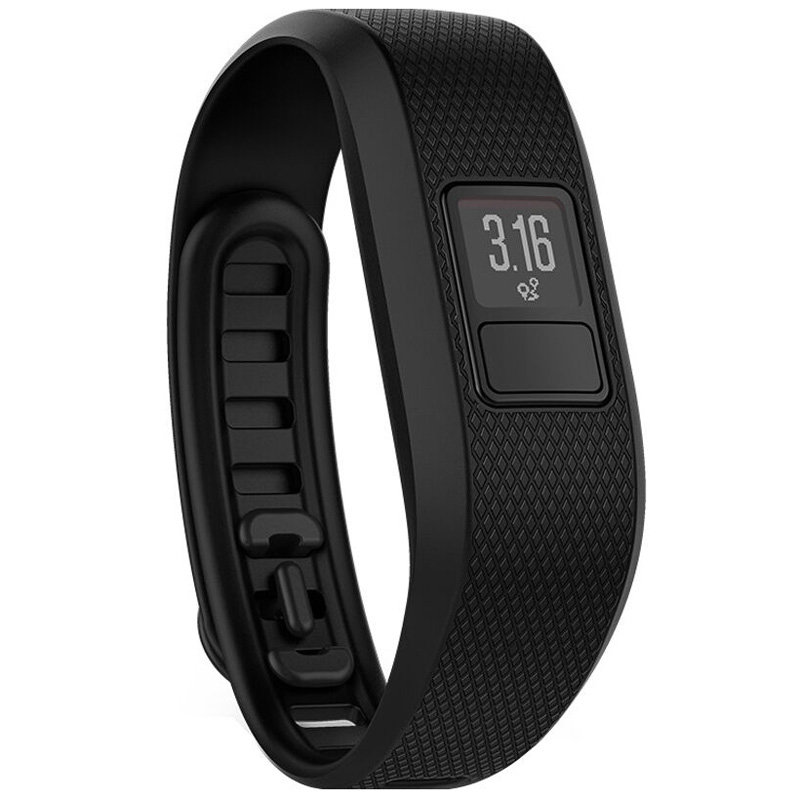 佳明garminvívofit3黑色智能手环50米防水背光显示一年电力自动活动