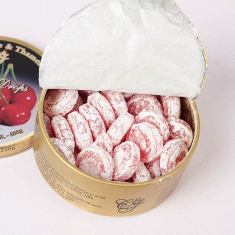 德国进口 cambridge&thames/嘉爵 樱桃味嘉爵糖 200g/罐