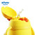 樱舒（Enssu）不锈钢学饮杯吸管杯 防烫隔热婴儿水杯可爱小鸡儿童水杯保温杯ES3108(黄色)第3张高清大图