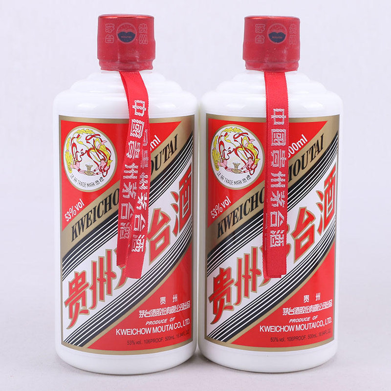 巴克斯贵州茅台酒飞天茅台酒53度500ml出口版0743出口装单瓶