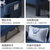 单人折叠床办公室午休午睡神器两用便携小型可折叠沙发床经济家用(升级款 150cm 湖蓝色-送2印花抱枕)第3张高清大图