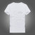 吉普盾2019男士夏装短袖T恤圆领舒适棉打底衫男款短袖t恤(BST8023白色 XXXL)第3张高清大图