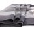 沉香木（Agalloch）NHS12804时尚羊绒竖条围巾（深灰色）第4张高清大图