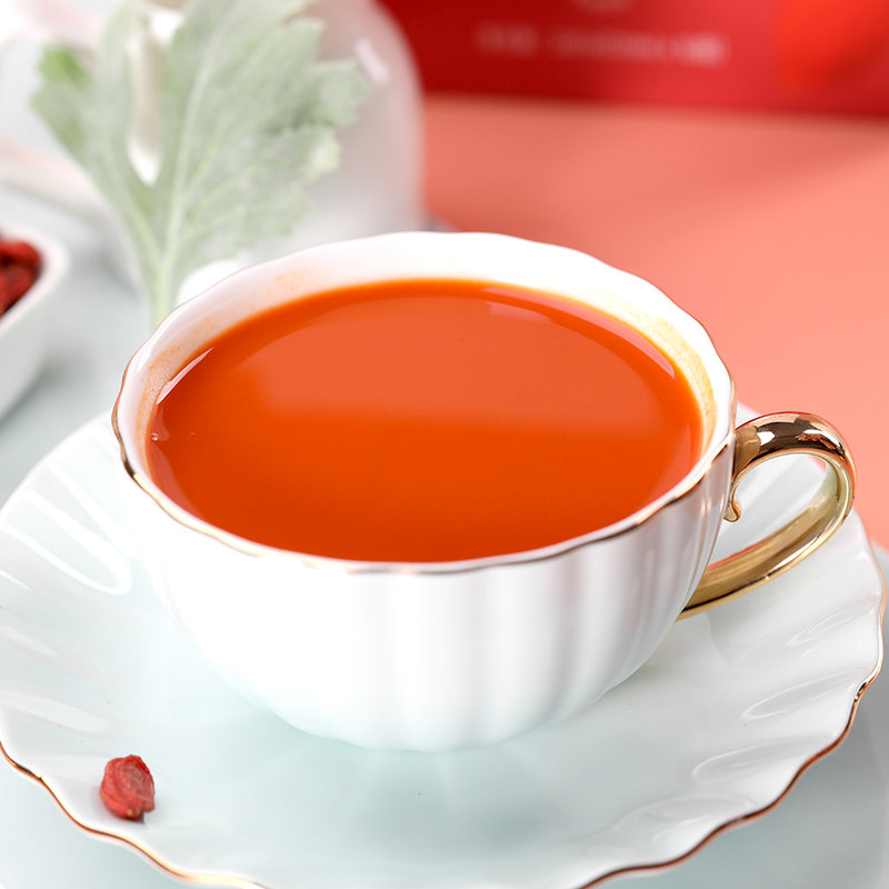 红畔国美真选枸杞原浆30ml10袋盒3盒枸杞原浆红枸杞汁鲜枸杞原液宁夏